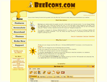 Tablet Screenshot of beeicons.com